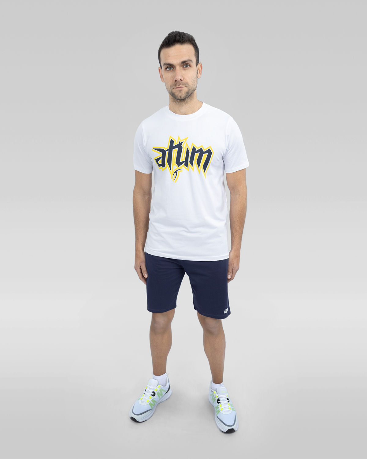 Men's Graphic Logo White T-Shirt