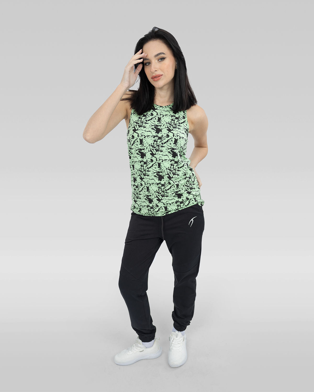 Women's Printed Tank Top-Atum -8551097