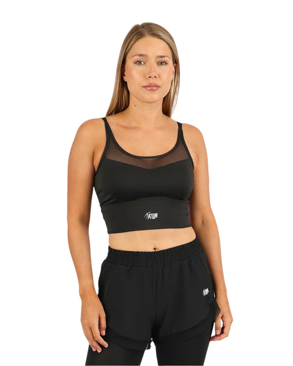SculptFlex Black Crossback Bra-Atum -70634210