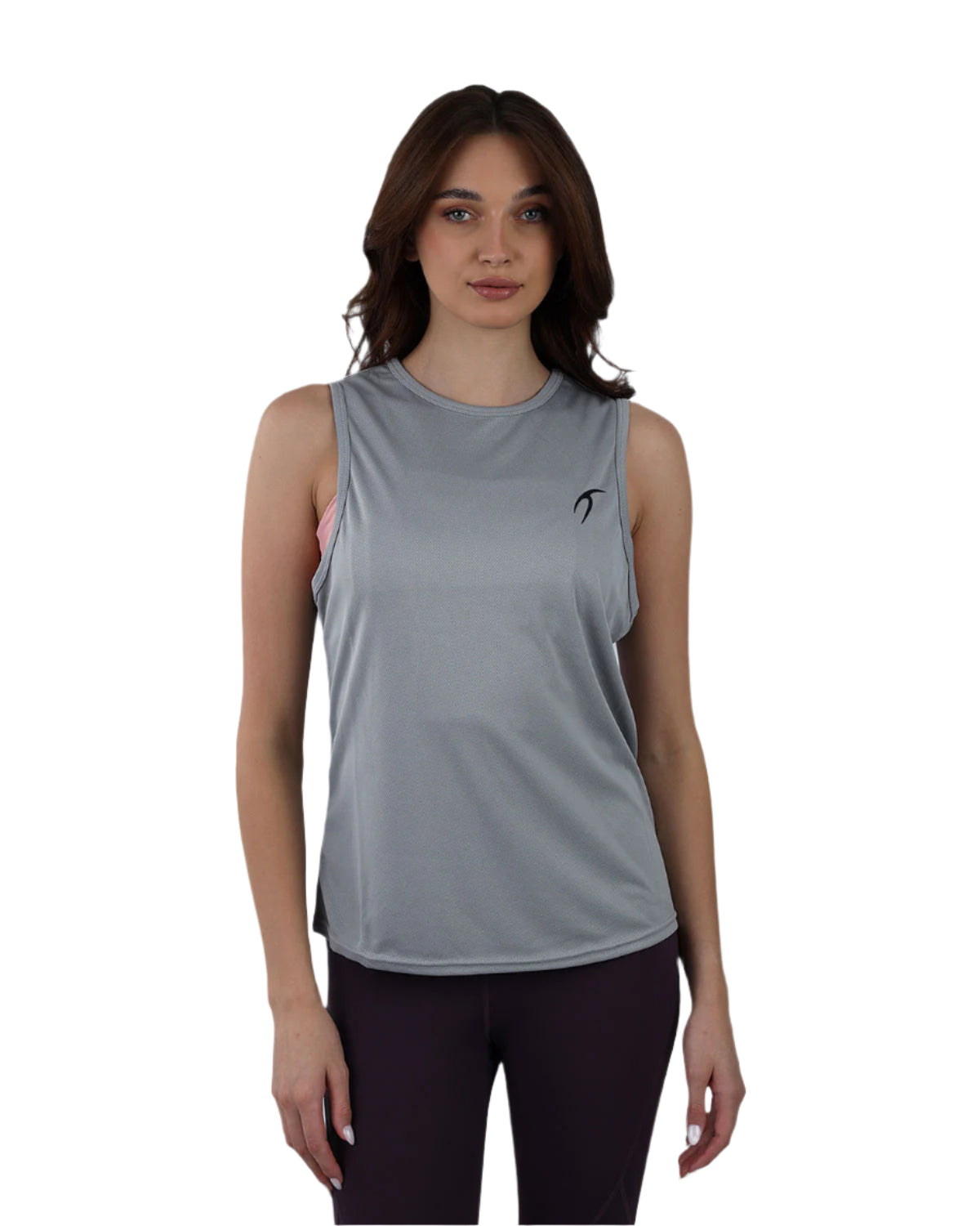 Modal Yoga Gray Tank Top-Atum -45406833