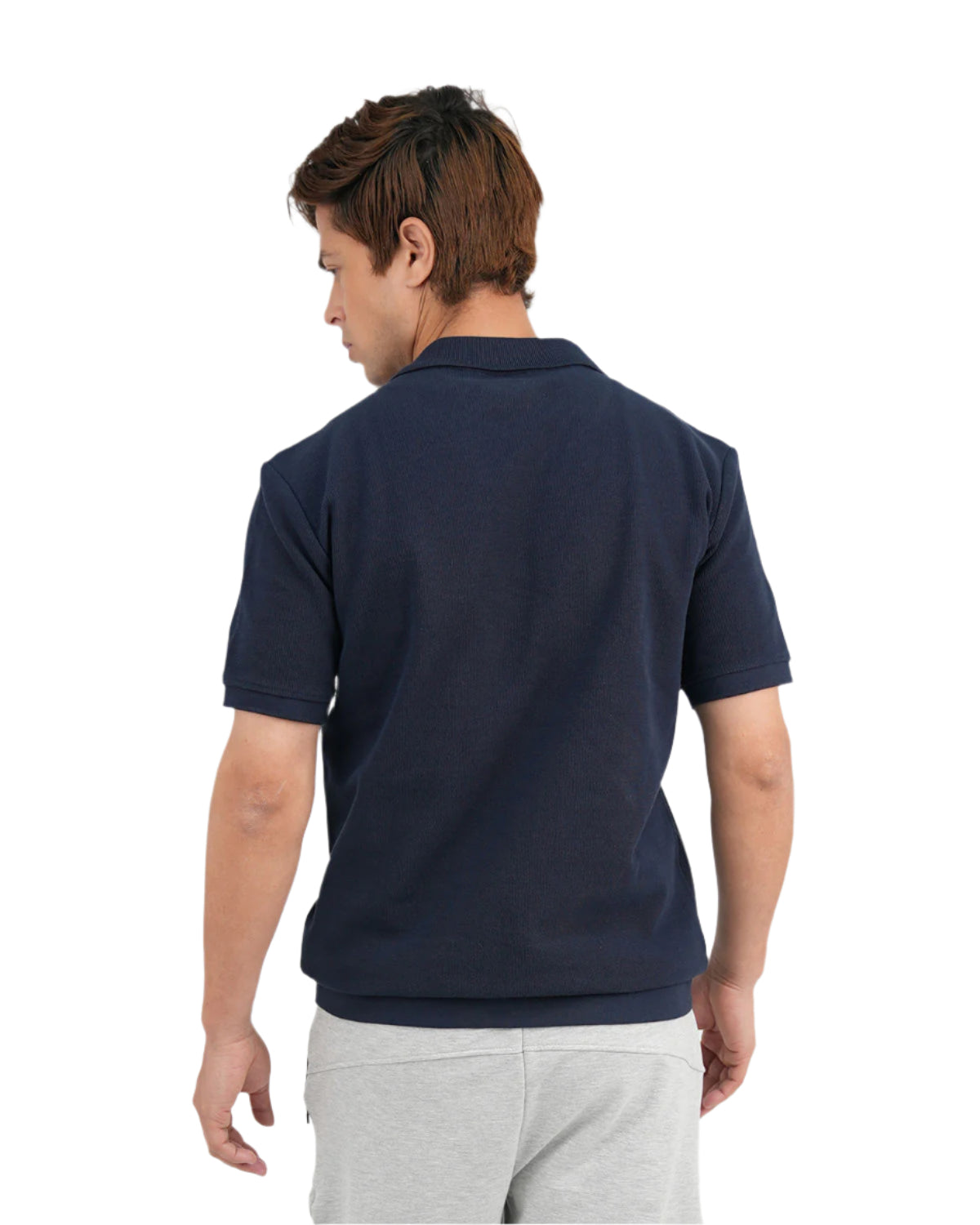 Regular Fit Navy Polo Shirt-Atum -49464193