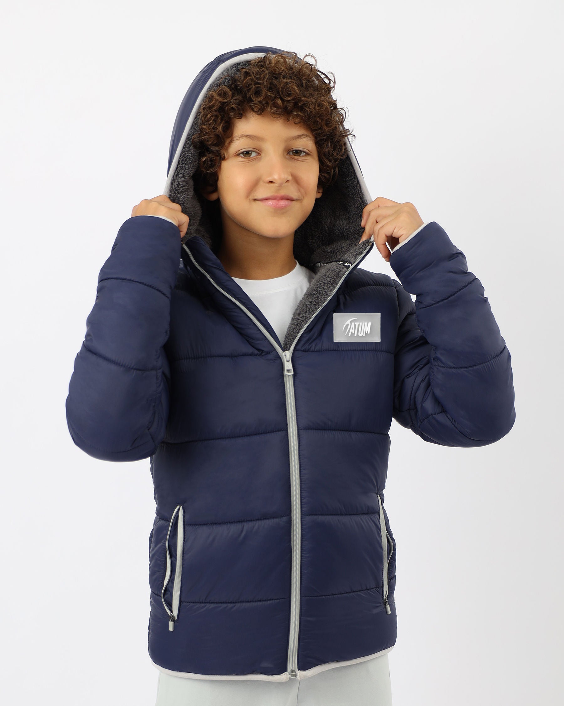 Atum Boy's Hooded Puffer Jacket - Atum Egypt