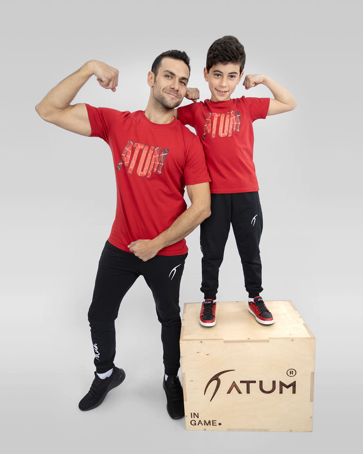 Super Hero Boy's Red T-Shirt-Atum -91778364