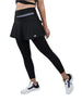 Flexi Flair Skirted Black Leggings