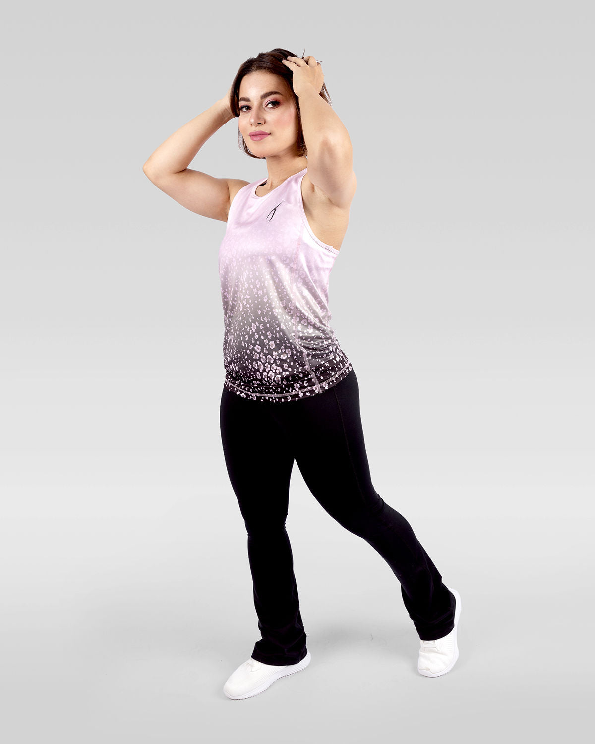Colored Tank Pink Top-Atum -19236362