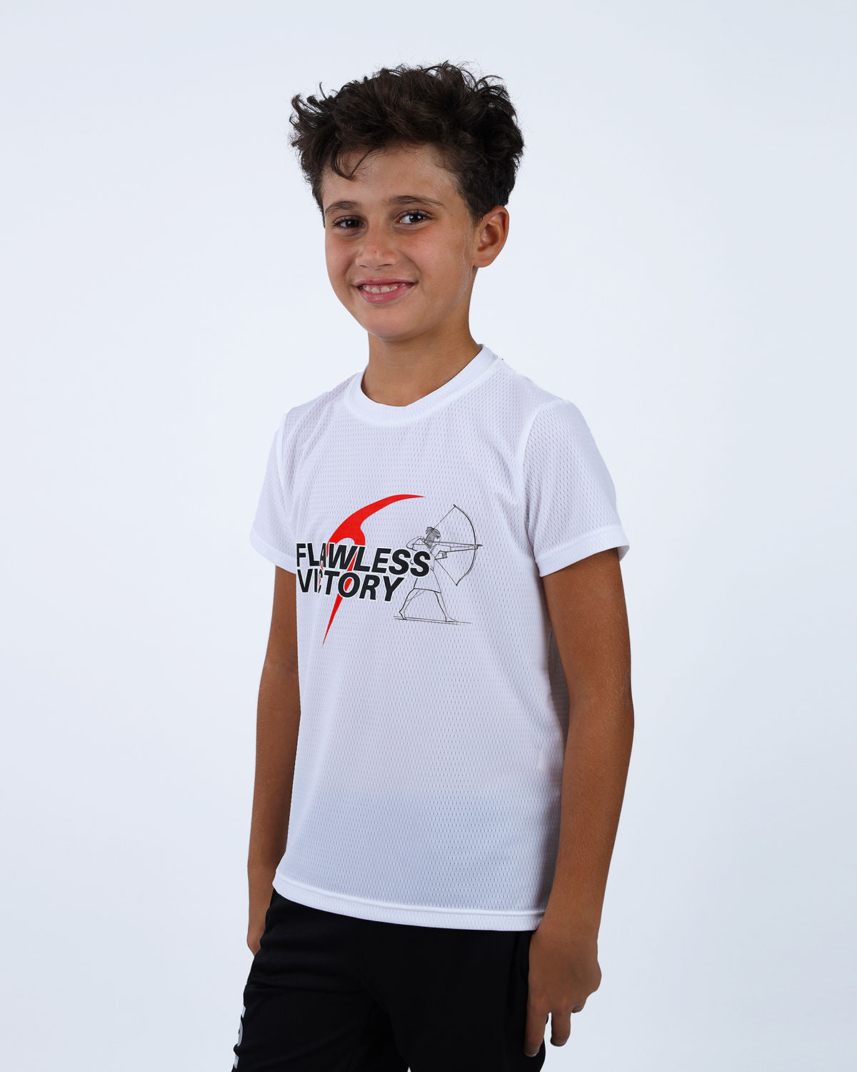 Knight Victory Sports White T-Shirt-Atum -84174490