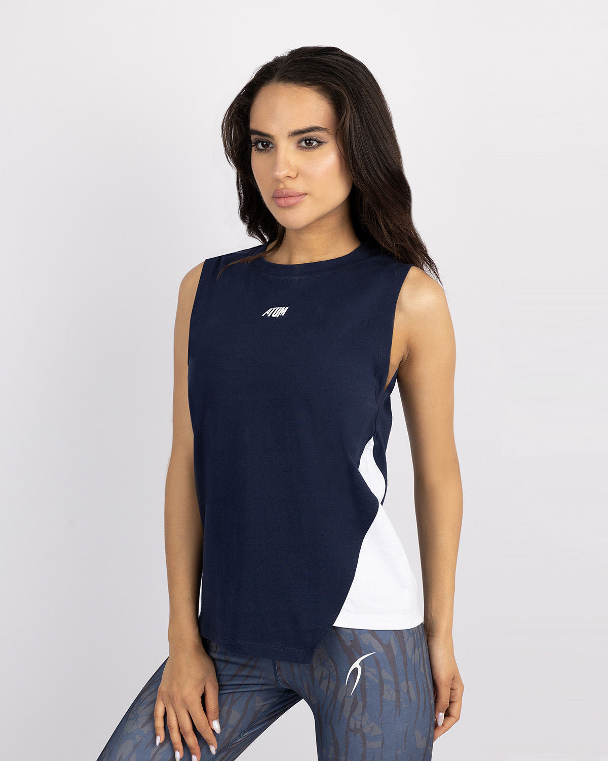 Dri-Fit Navy Tank Top-Atum -3898330