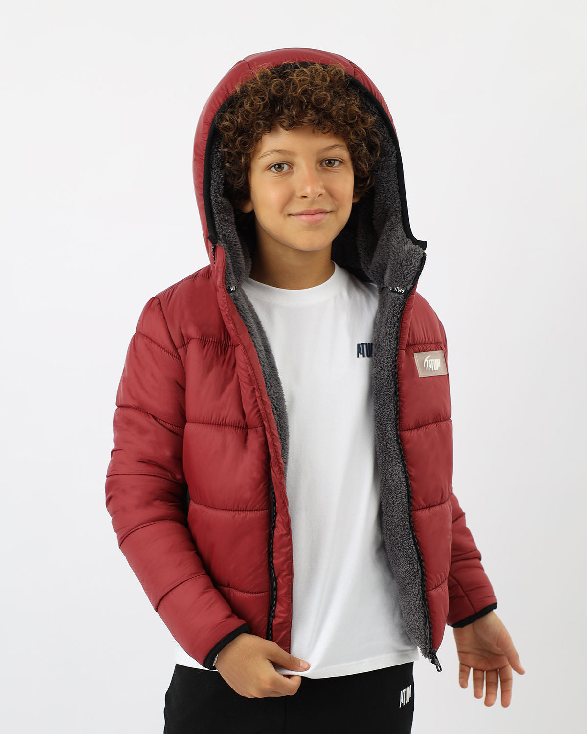 Boy's Hooded Puffer Jacket