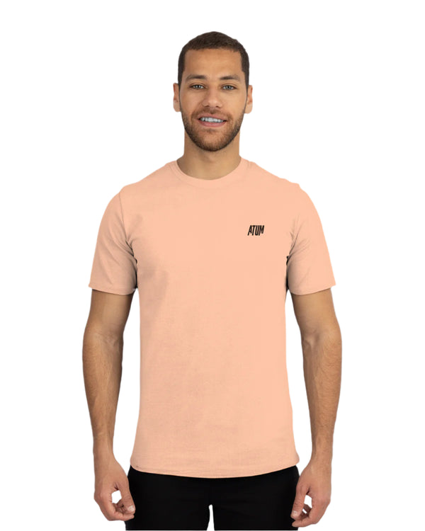 Basic Cotton Coral T-Shirt-Atum -61378918