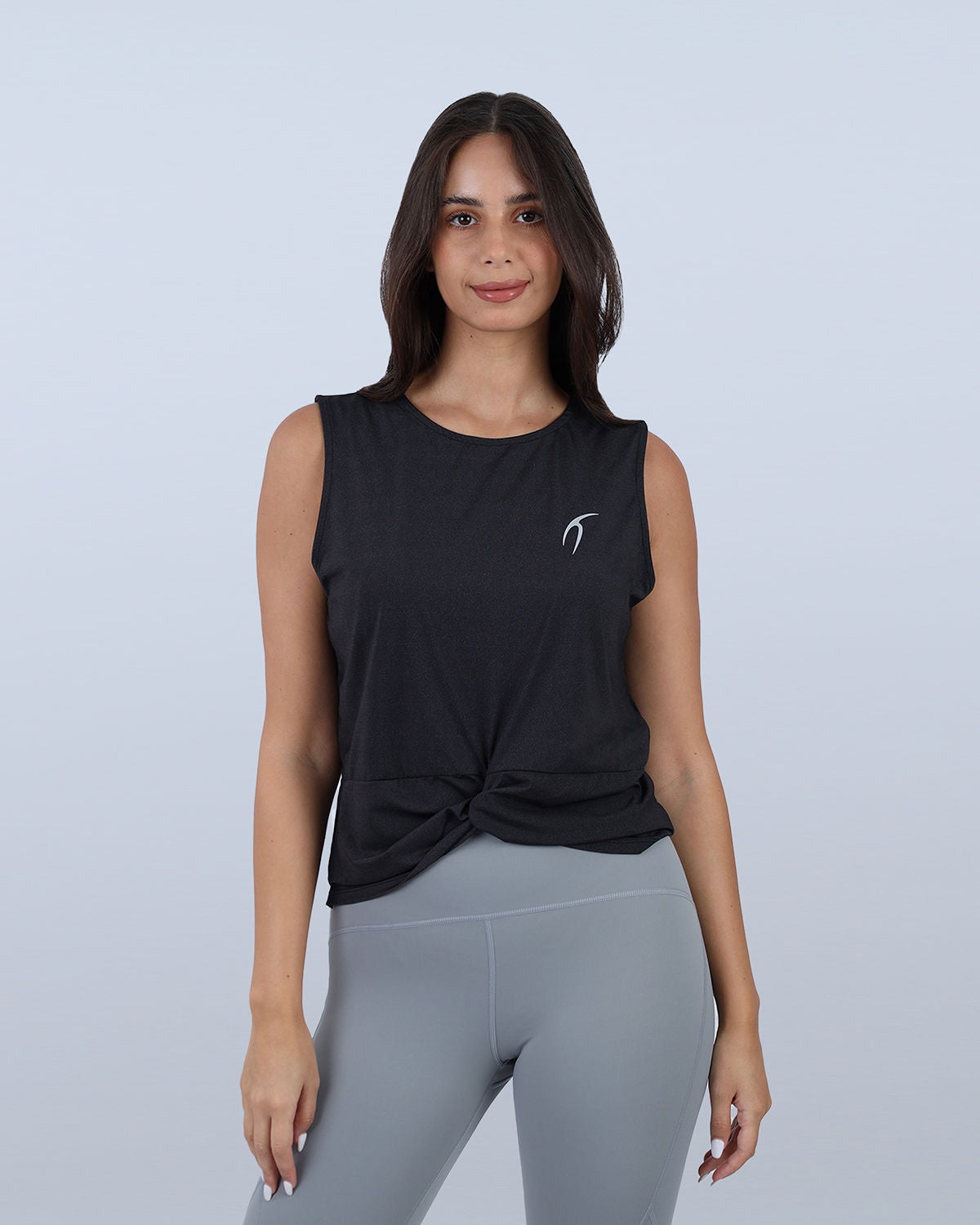 YOGA Twist Cropped Tank Top