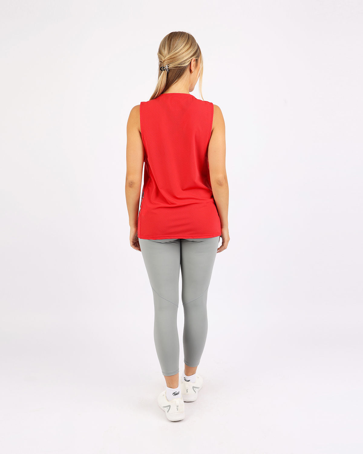 Victory Sleeveless Red Tank Top-Atum -26647170