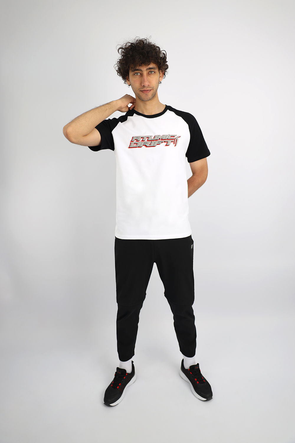 Drift Sports Black T-Shirt-Atum -23078260