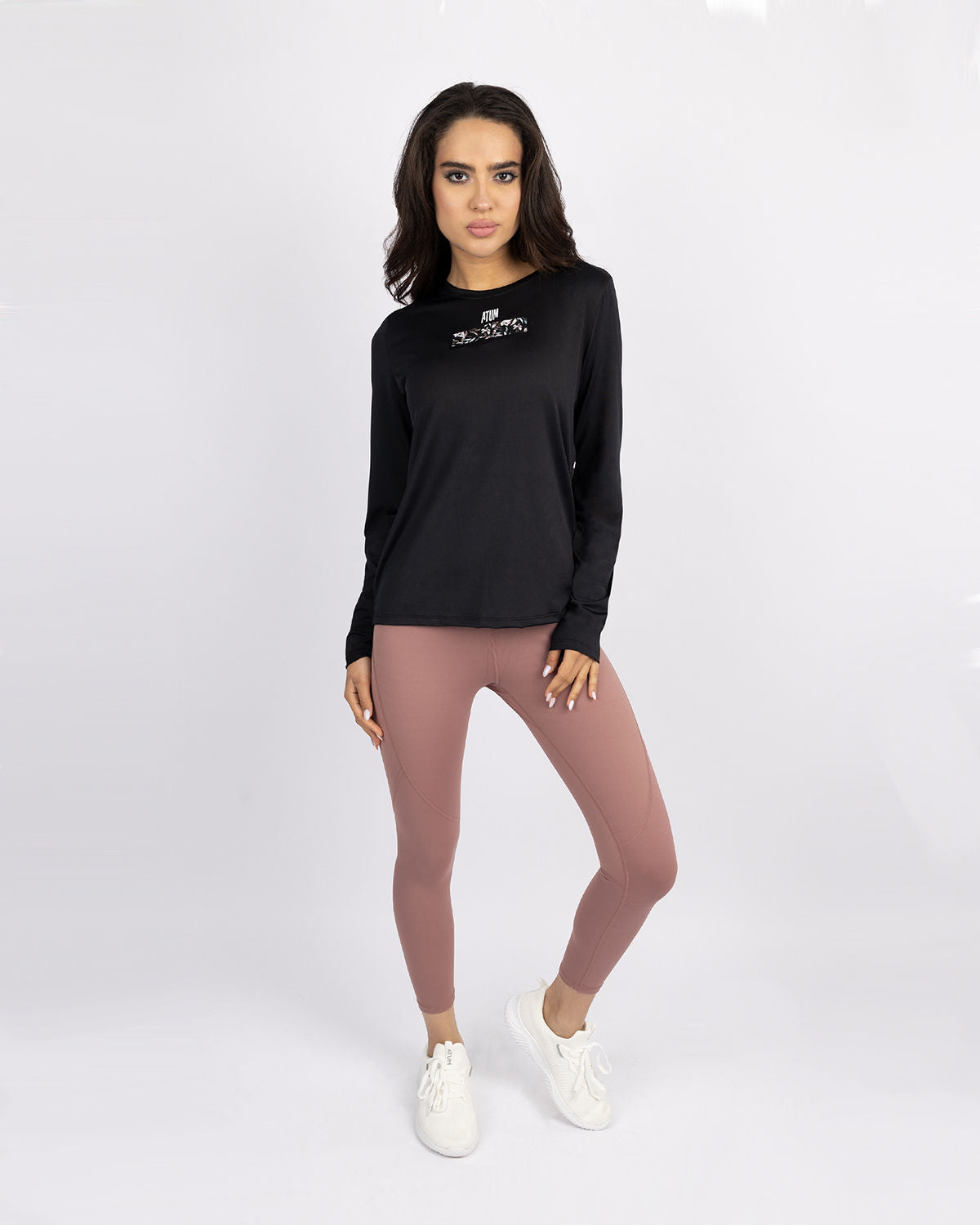 Premium High-Waisted Cashmere Leggings-Atum -20902332