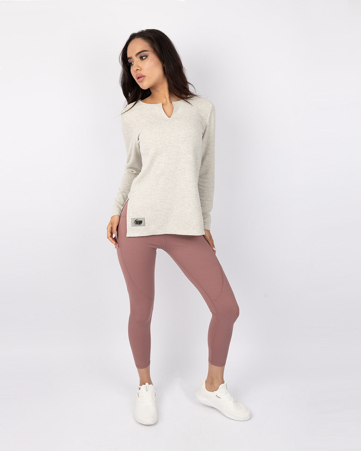 Women's Cotton Rib Long Sleeve T-Shirt