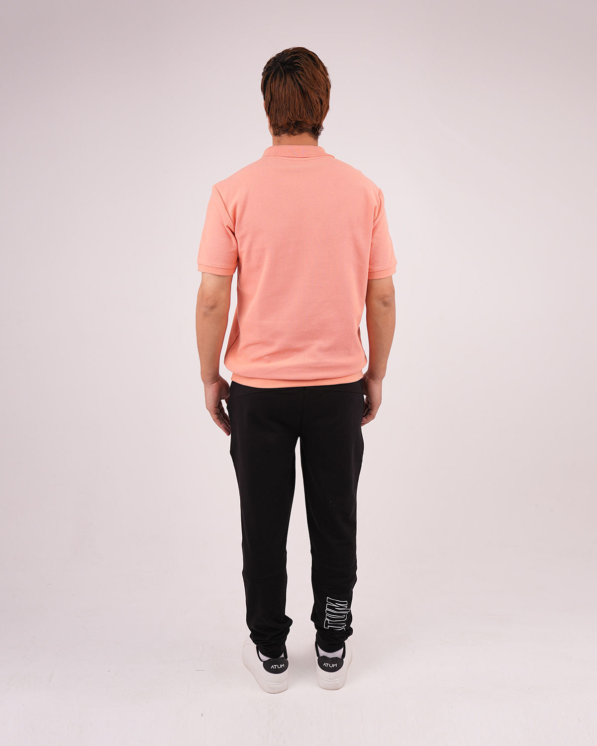 Regular Fit Coral Polo Shirt-Atum -24210397