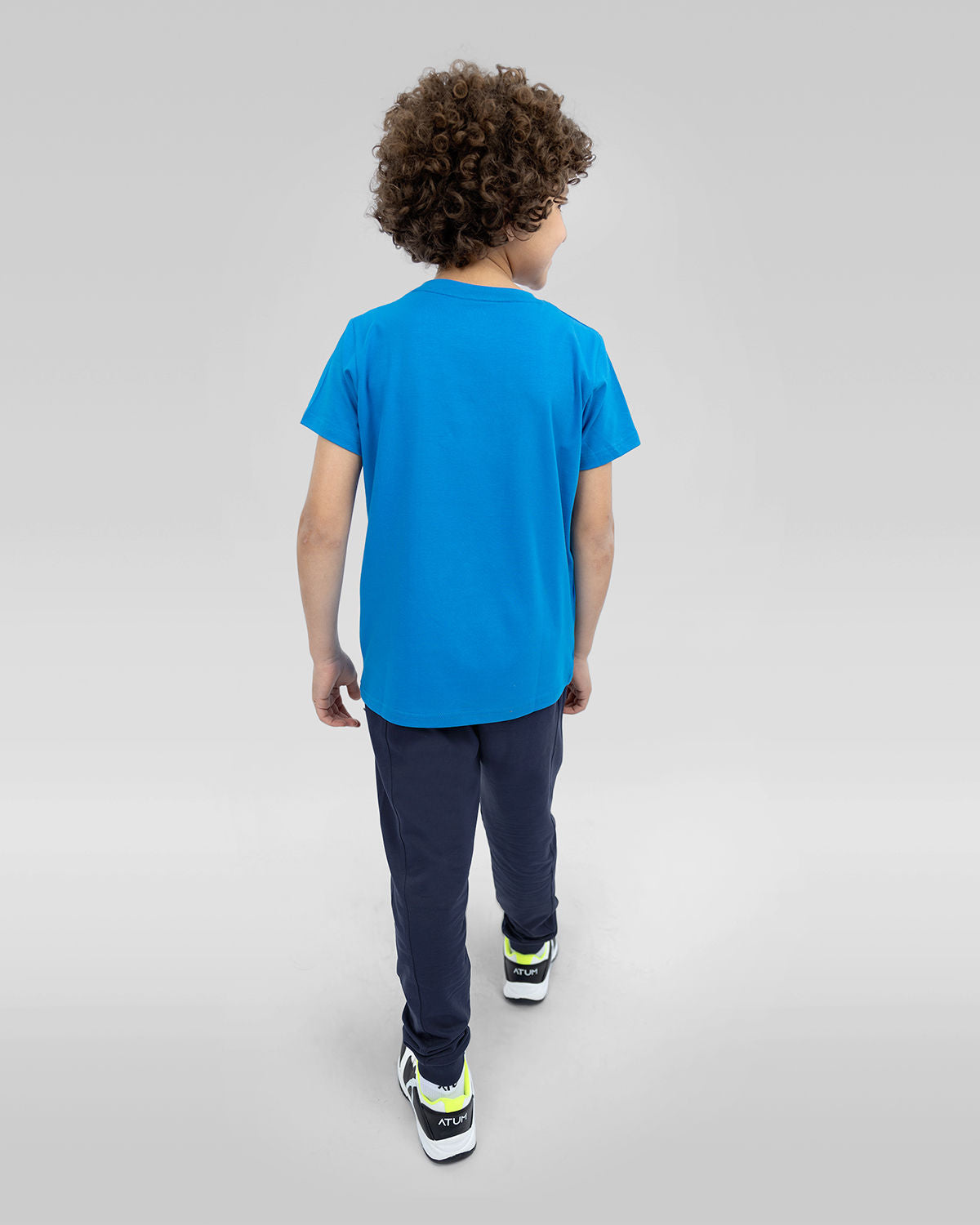 Super Hero Boy's Blue T-Shirt-Atum -25343394