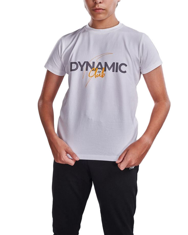 Boy's Dynamic Club White T-Shirt-Atum -10956026