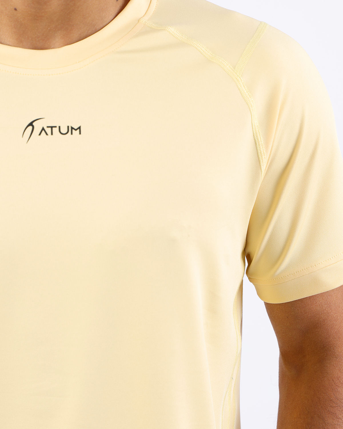 Energy Flow Men's Yellow T-Shirt-Atum -14961081
