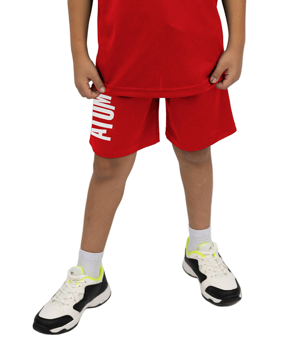 Basketball Boy's Red Short-Atum -36578158
