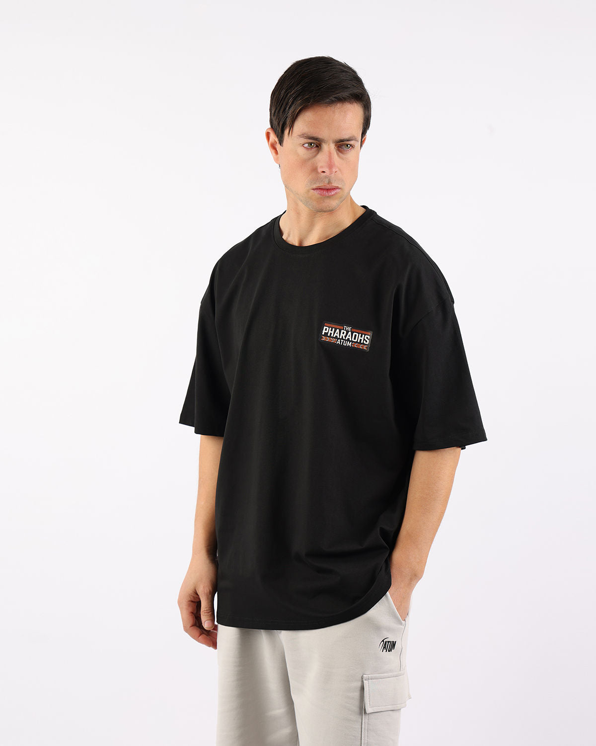 Pharaohs Legacy Black T-Shirt-Atum -79237203