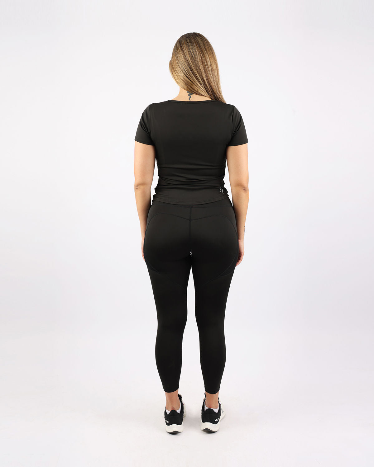 Aeroflex Women's Black T-Shirt-Atum -60738420