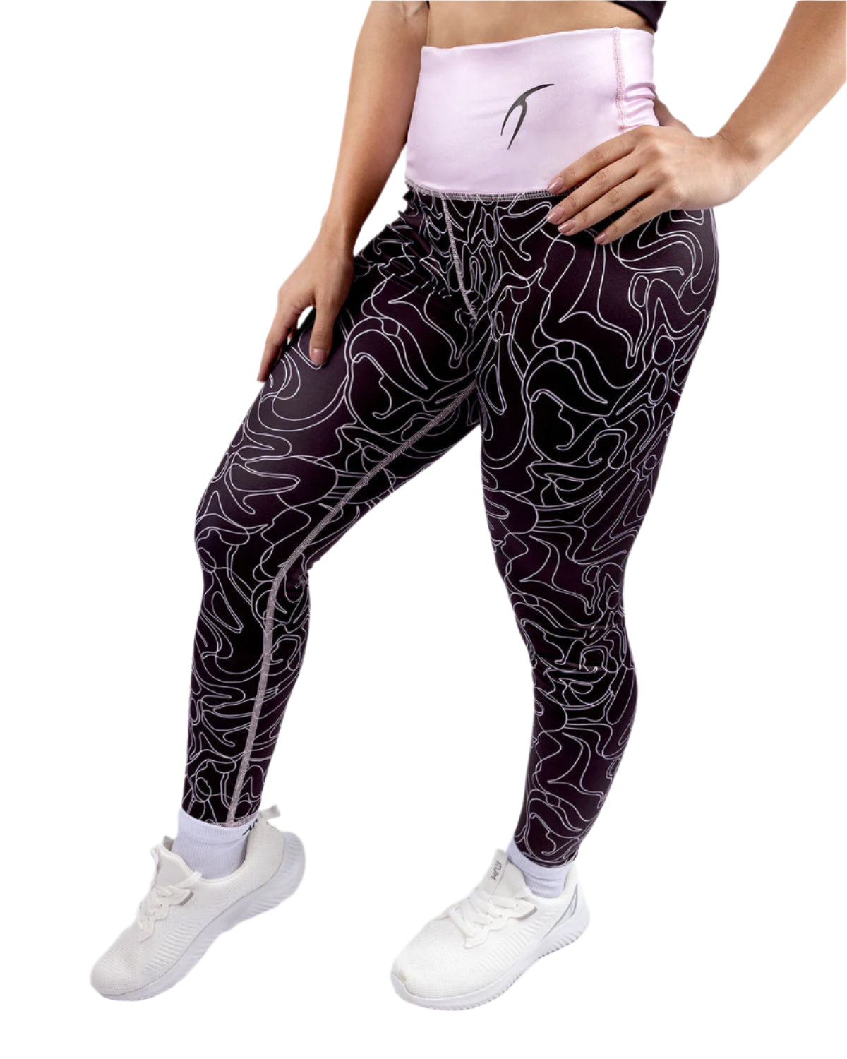 Women's Limitless Black Leggings-Atum -6098940