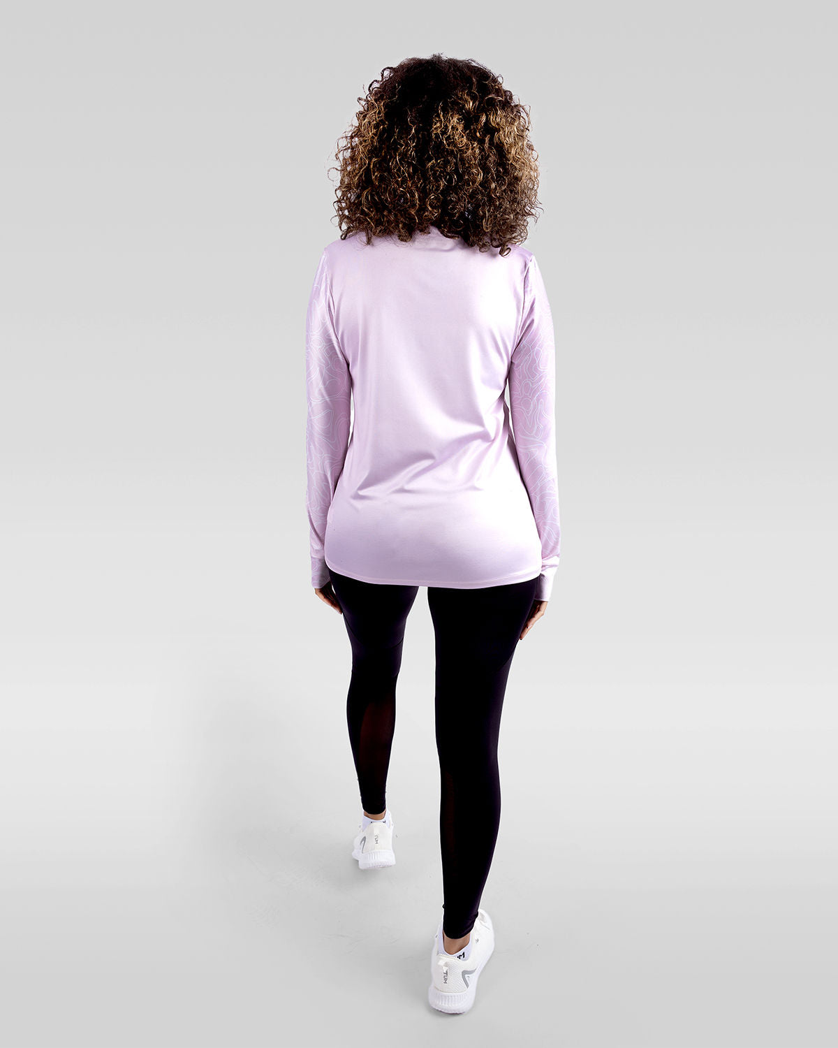 High-Neck Limitless Pink Top-Atum -97025054