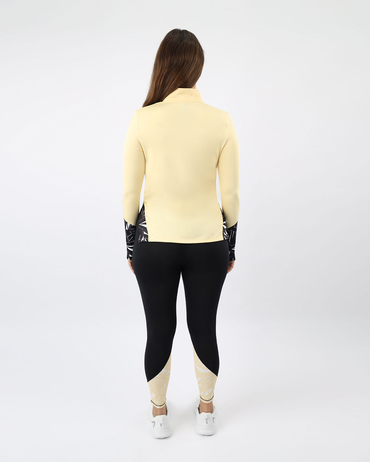 Printed Women's Black Leggings-Atum -31947168