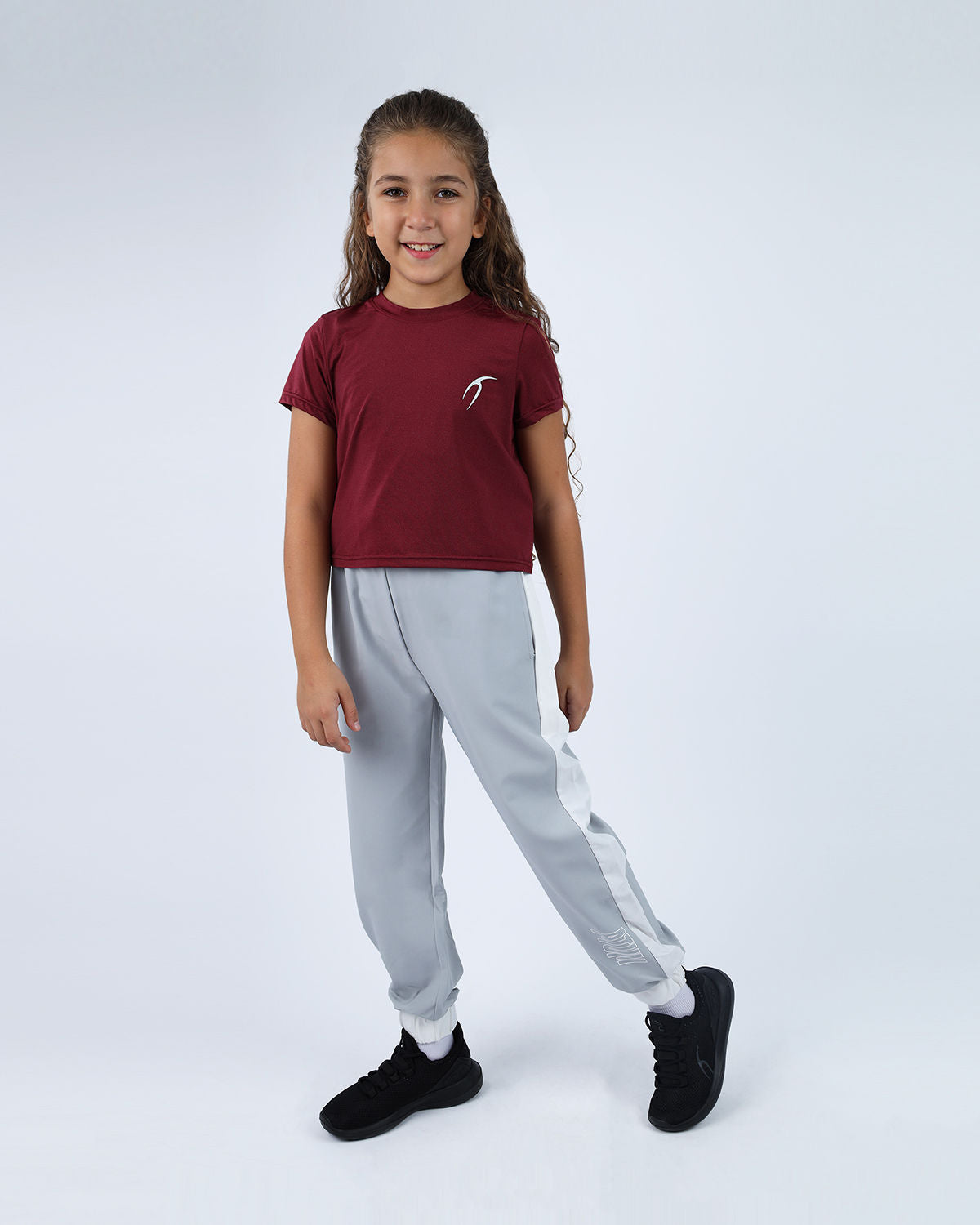 INGAME Short-Sleeve Burgundy T-Shirt-Atum -7807856