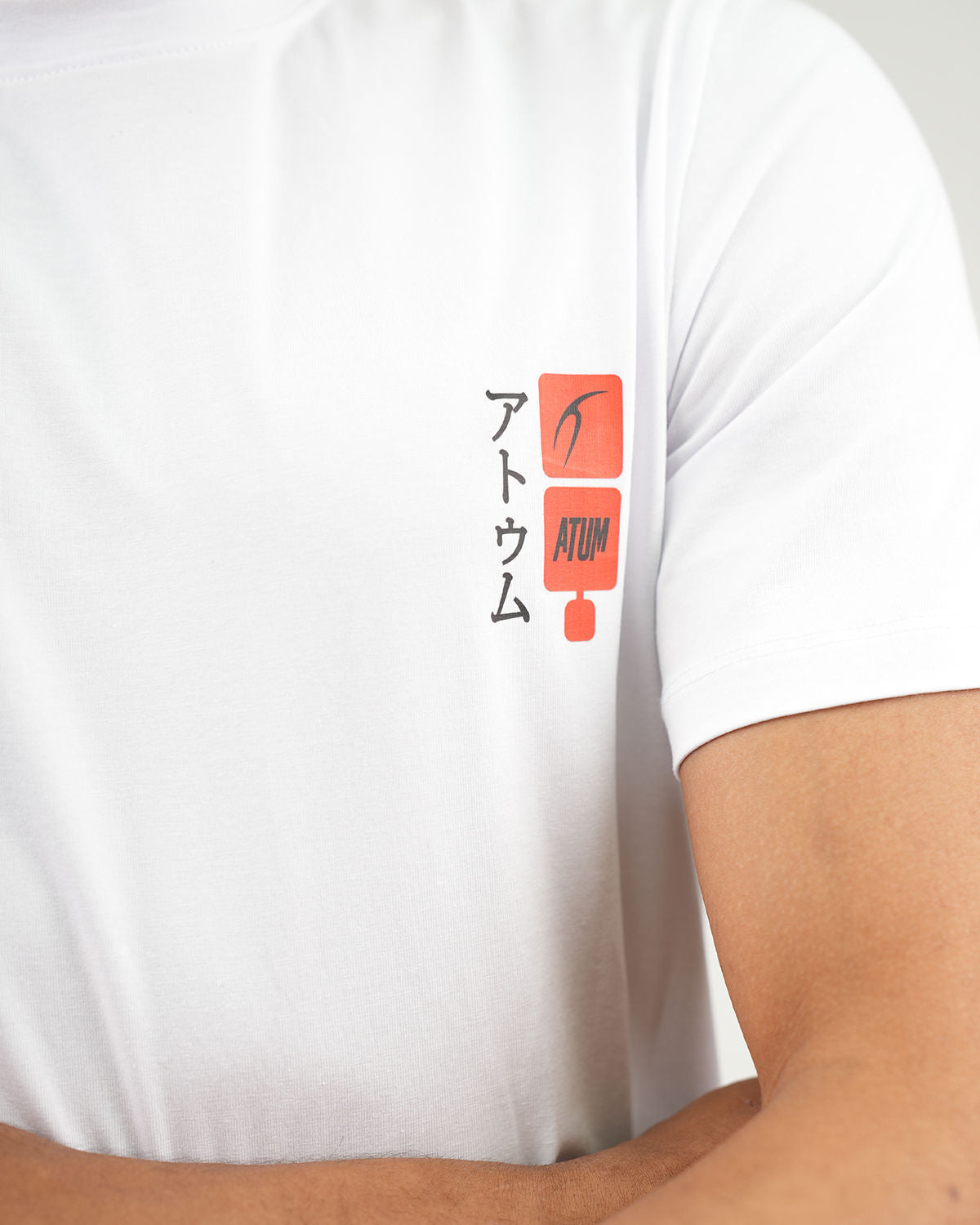 Dragon Strike Graphic White T-Shirt-Atum -66045573