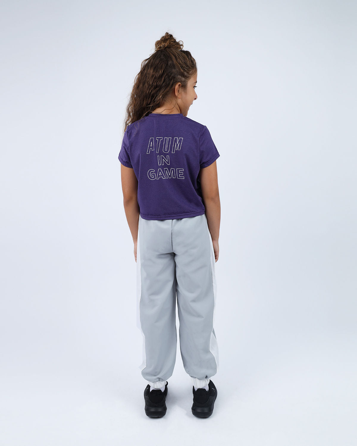INGAME Short-Sleeve Purple T-Shirt-Atum -37045854