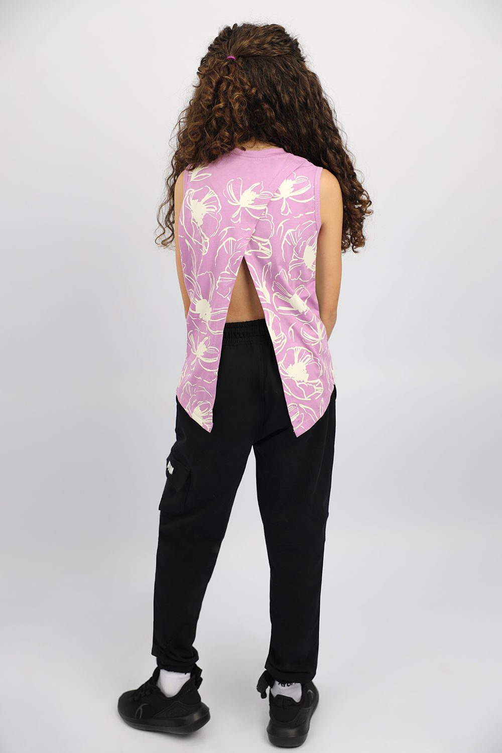Atum Girl's Flowery Tank Top - Atum Egypt