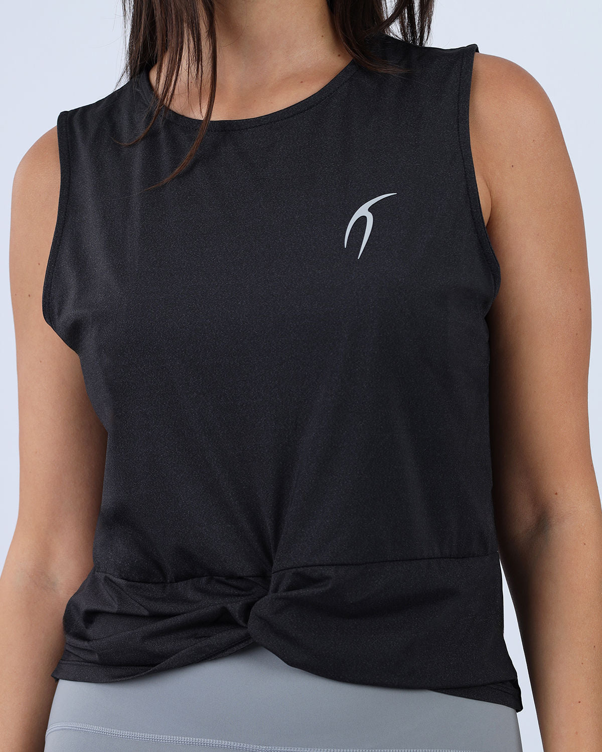 YOGA Twist Cropped Tank Top