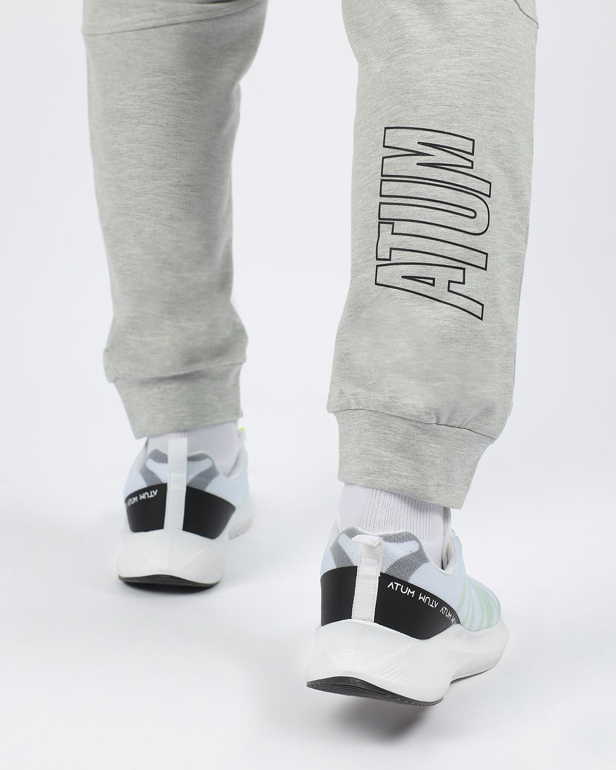 Men's Essential Light Gray Jogger Pants-Atum -72698445