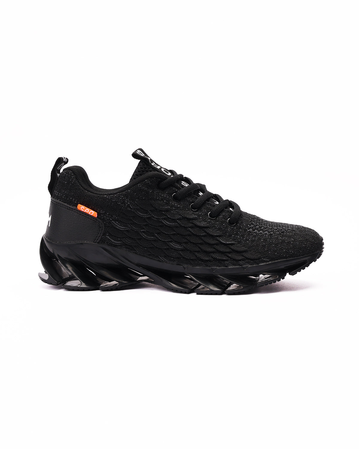 Velocity Vortex Black Running Shoes-Atum -34420333