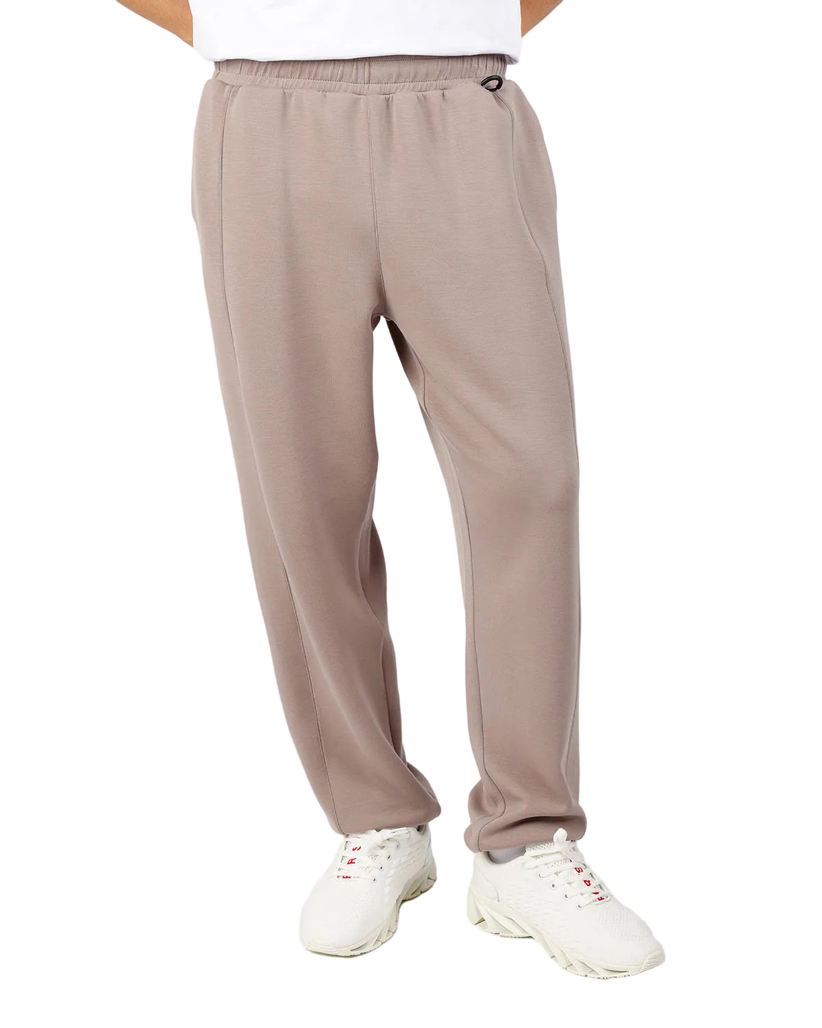Relaxed Motion Unisex Taupe Pants-Atum -24650758
