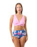 Floral Splash Rose Bikini