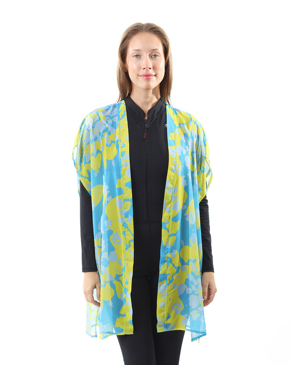 Golden Sands Yellow Kimono-Atum -73480467