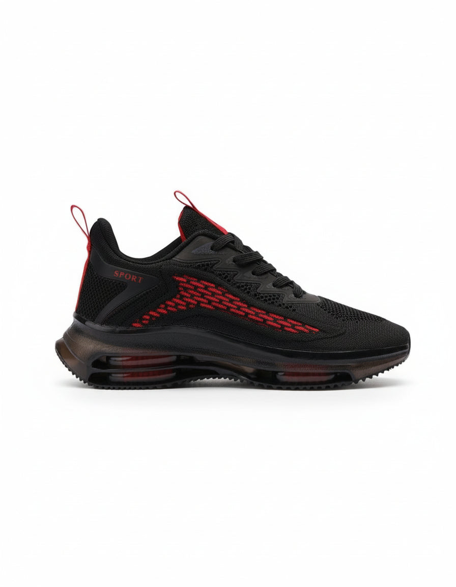 Hyper Wave Men's Black Shoes-Atum -82930538