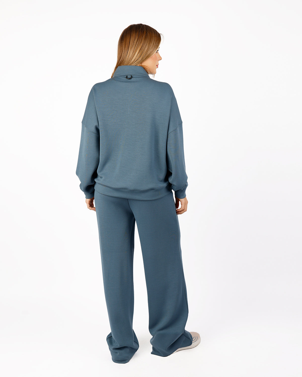 HalfZip Women's Blue Tracksuit-Atum -47901202