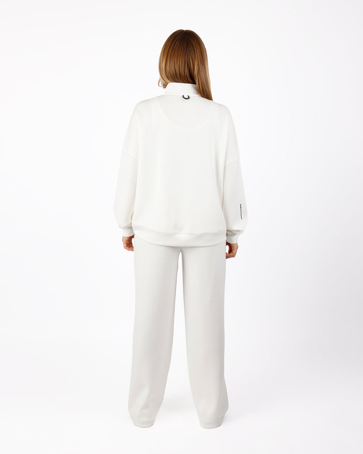 HalfZip Women's White Tracksuit-Atum -92416969