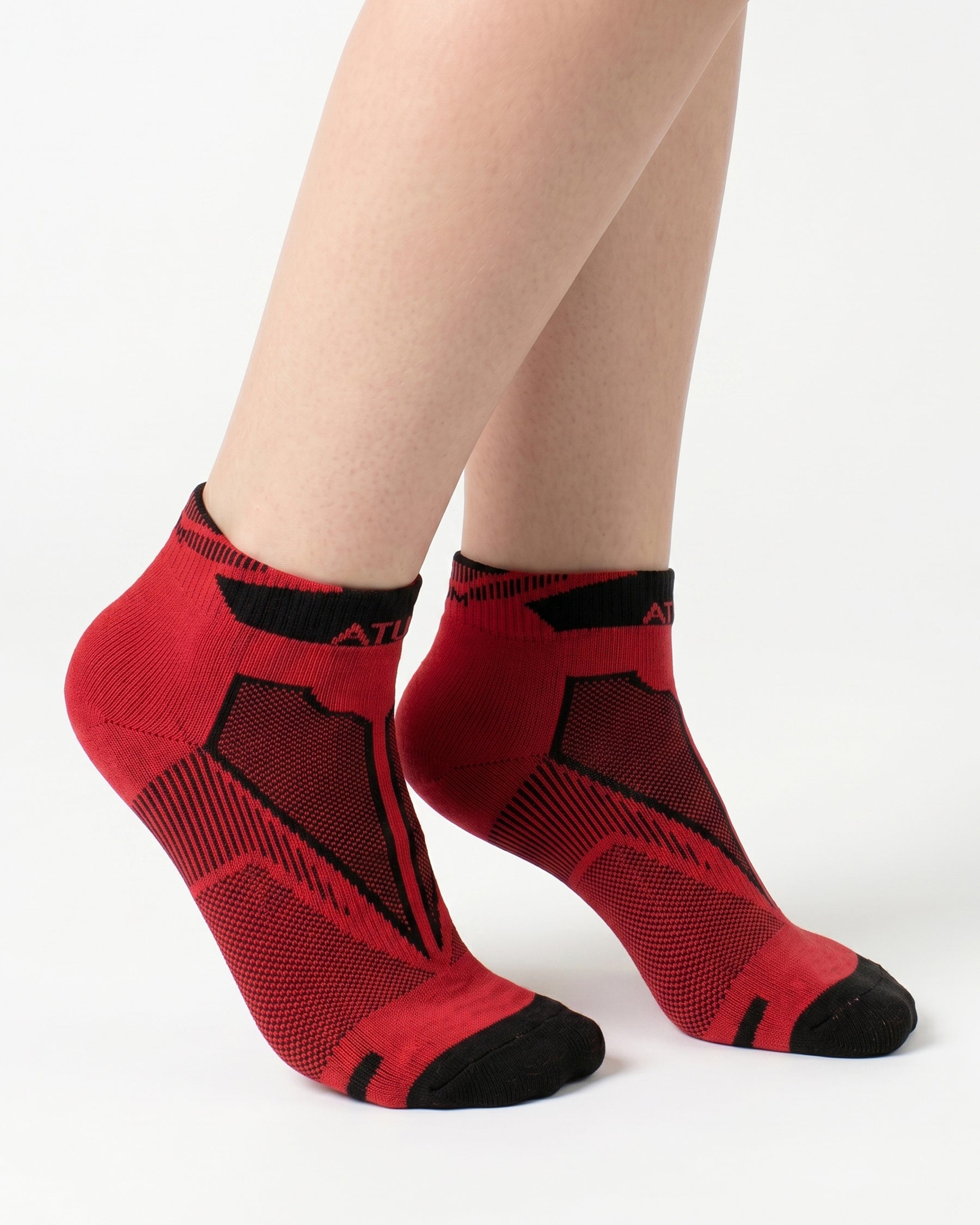 Kids Low-Cut Red Training Socks