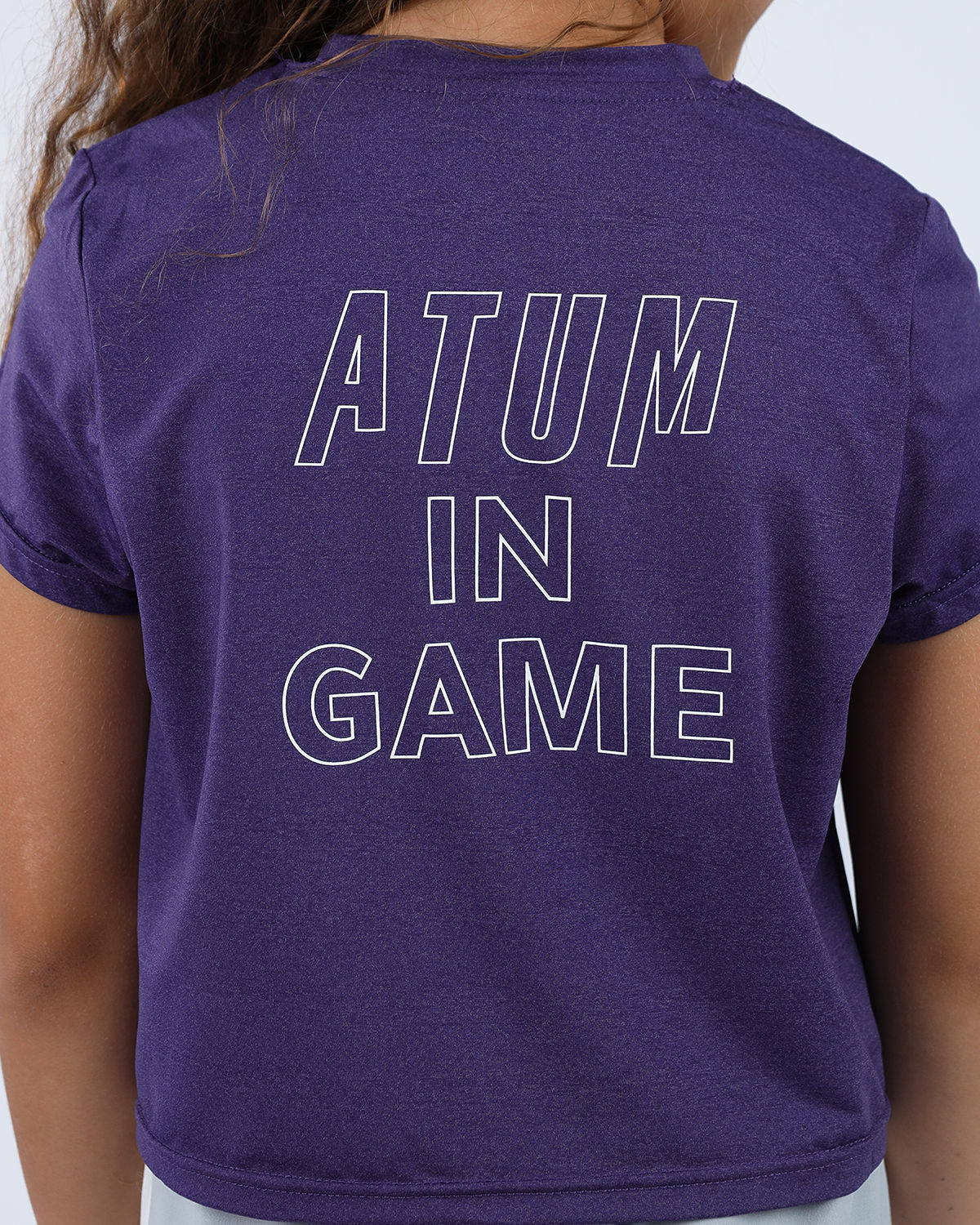 INGAME Short-Sleeve Purple T-Shirt-Atum -58231670