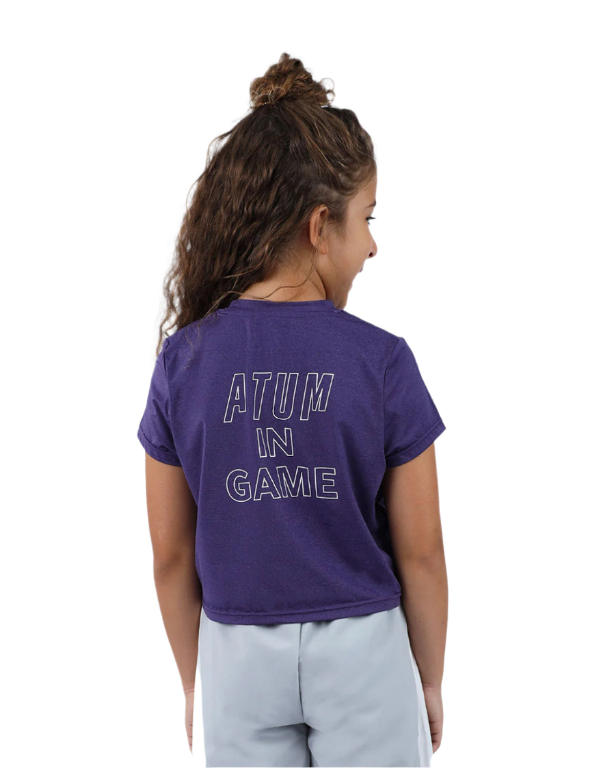 INGAME Short-Sleeve Purple T-Shirt-Atum -67241461