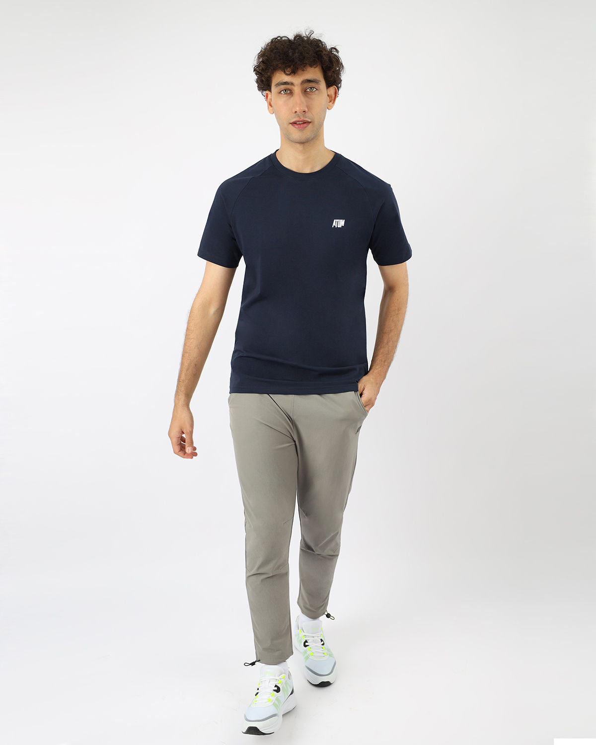 Men's Cotton Navy Teee-Atum -2929190