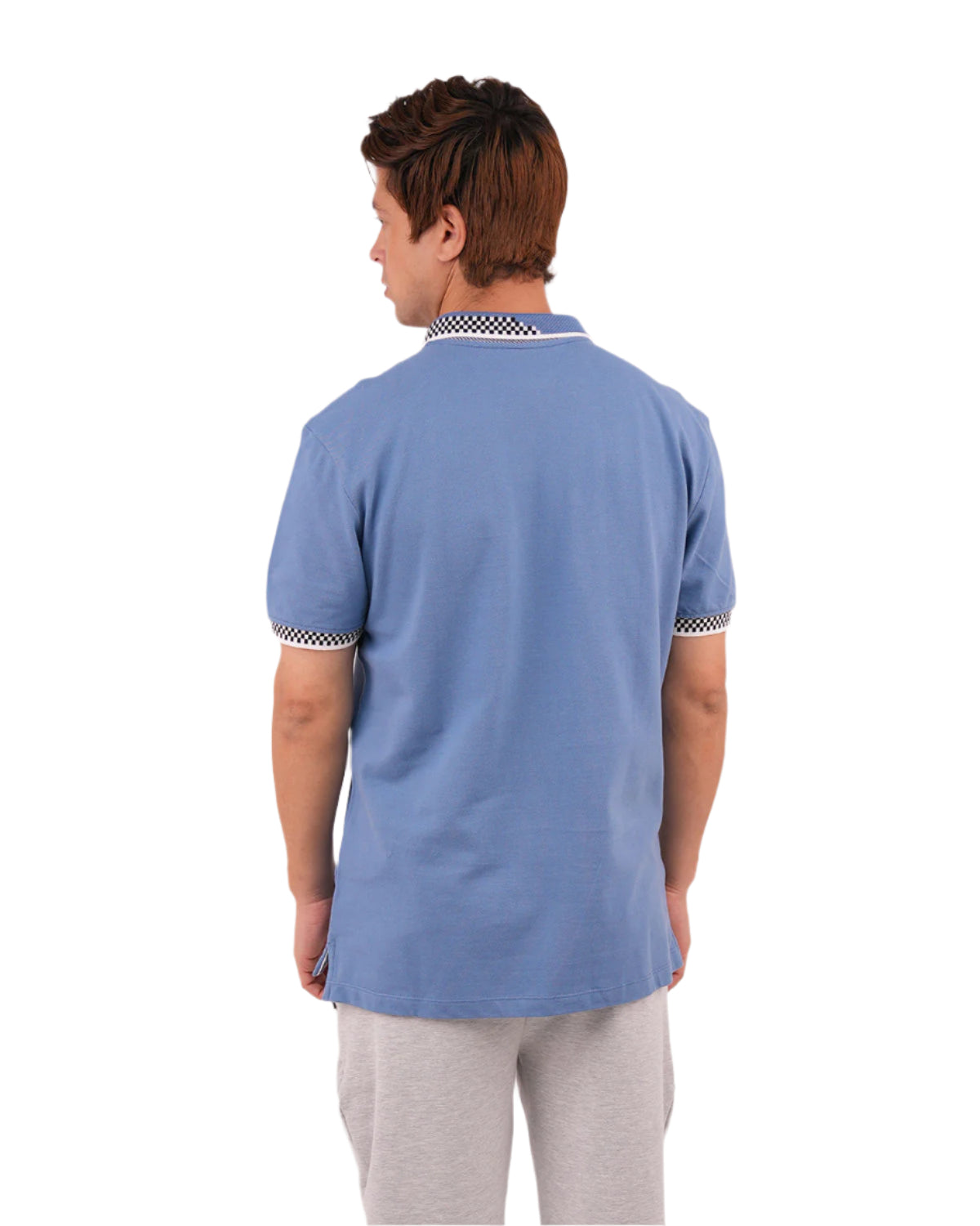Clashflex Indigo Polo Shirt-Atum -49462072