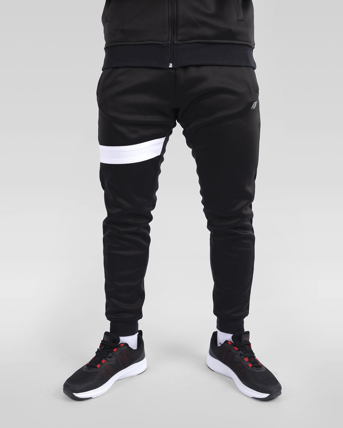 Ultimate Men's Black Tracksuit-Atum -28751924