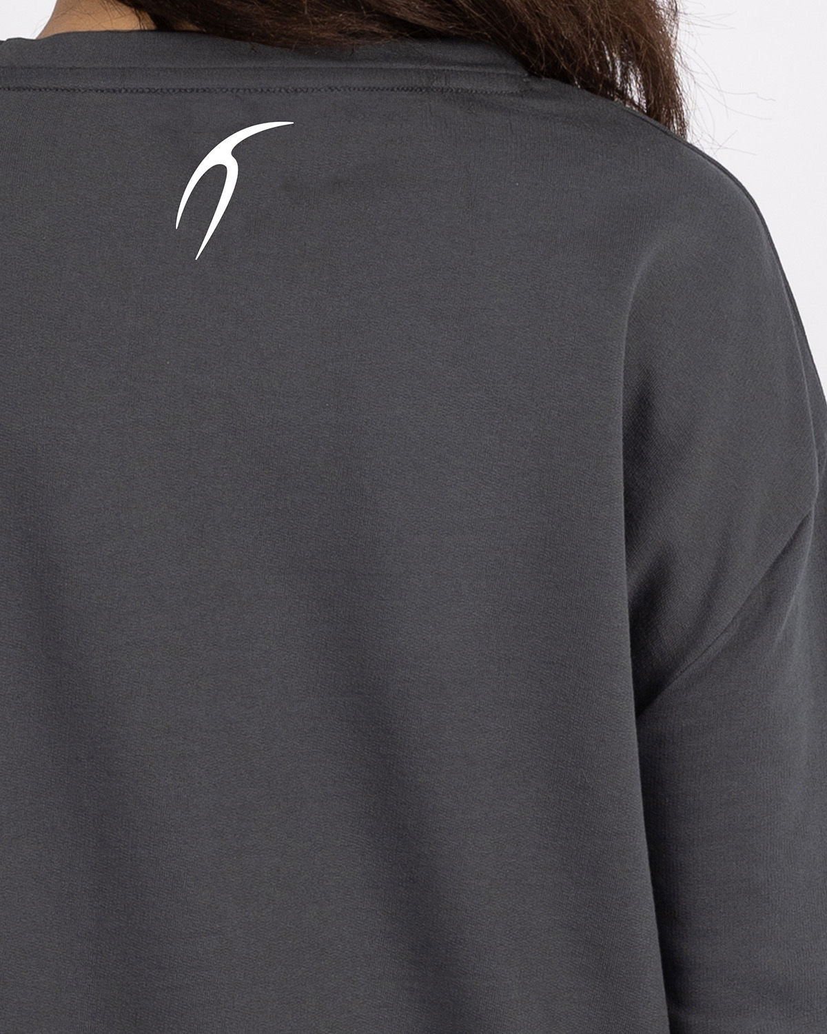 Elegance Oversize Gray T-Shirt-Atum -48109844