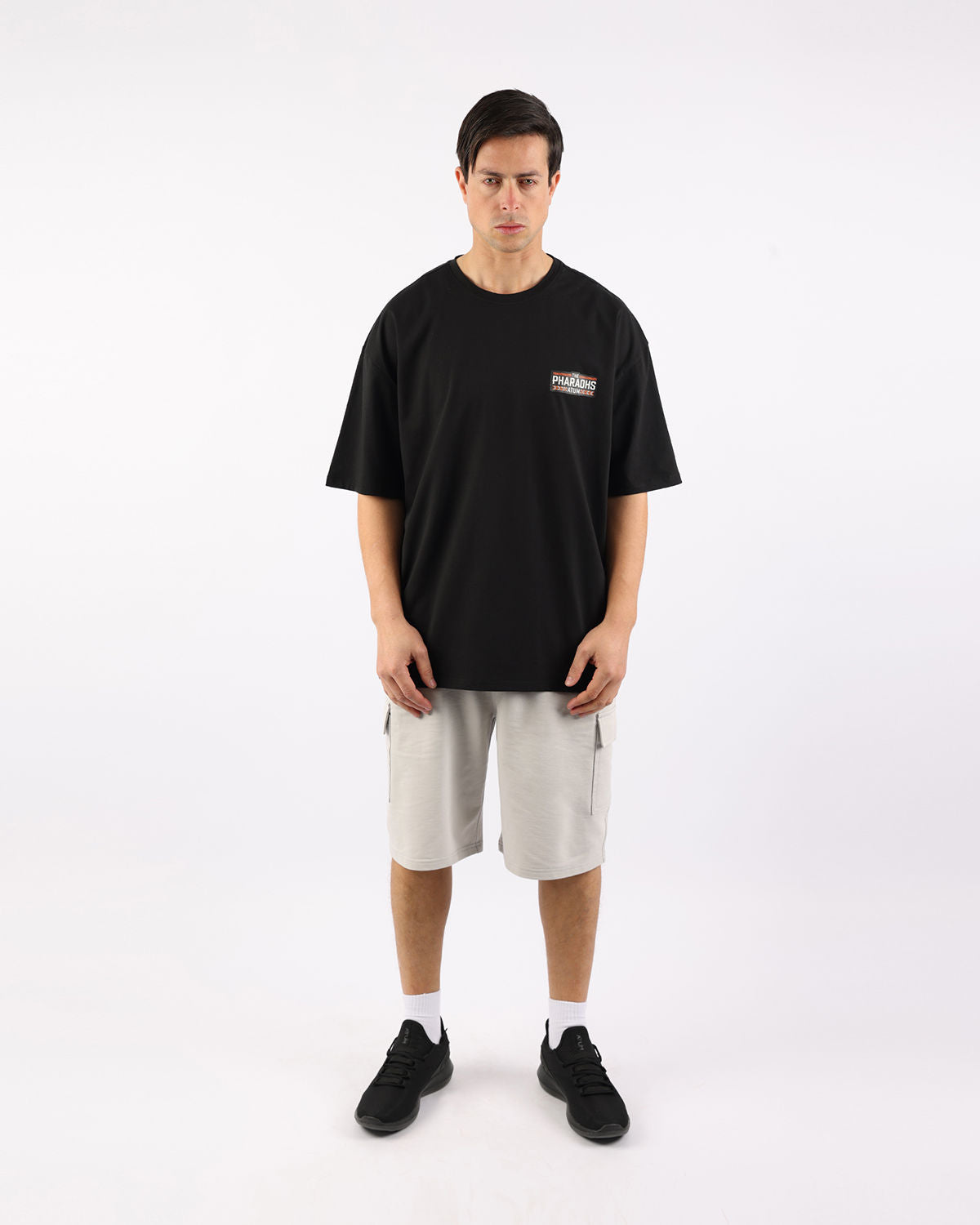 Pharaohs Legacy Black T-Shirt-Atum -26309886