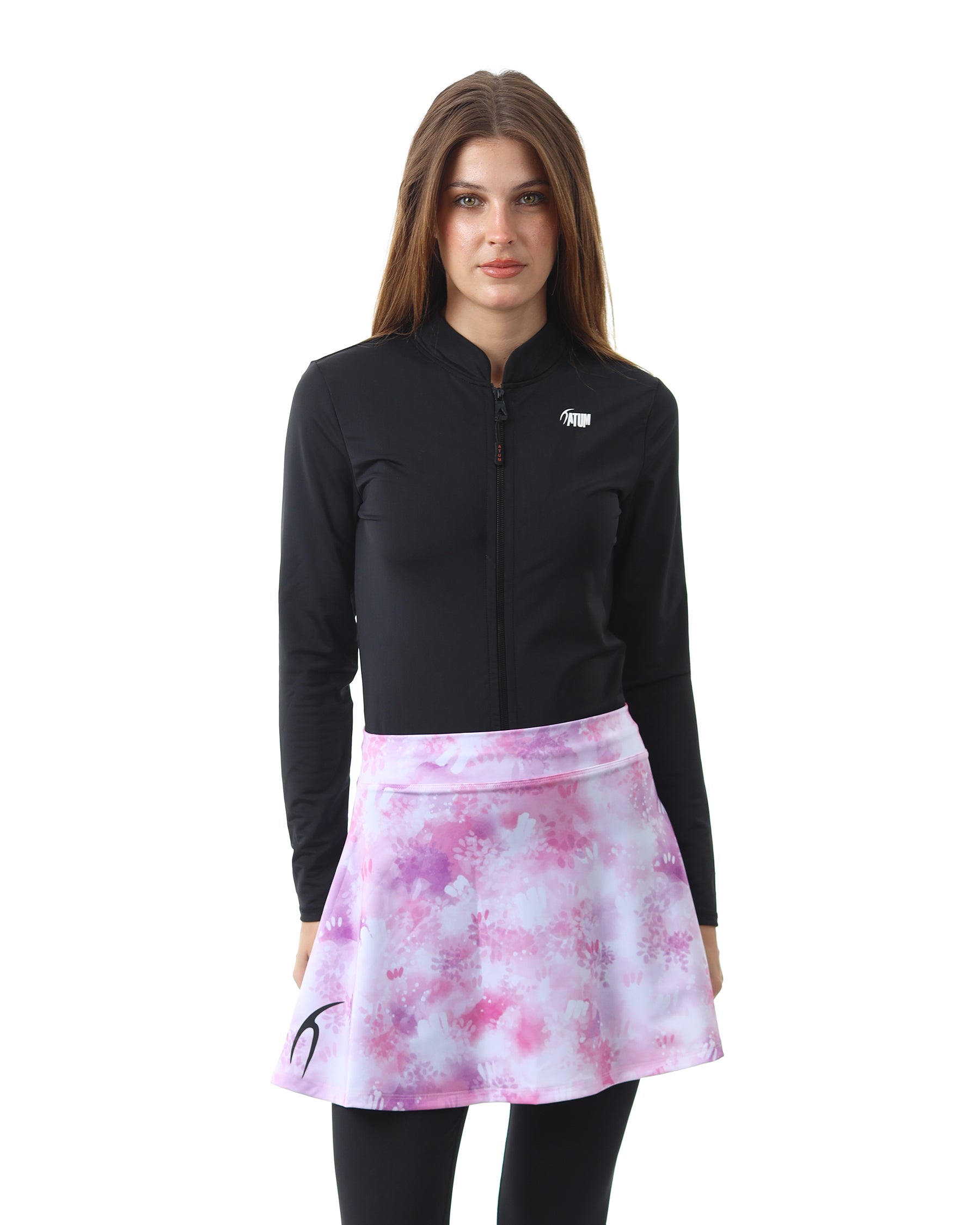 Blossom Breeze Rose Skirt-Atum -75003896